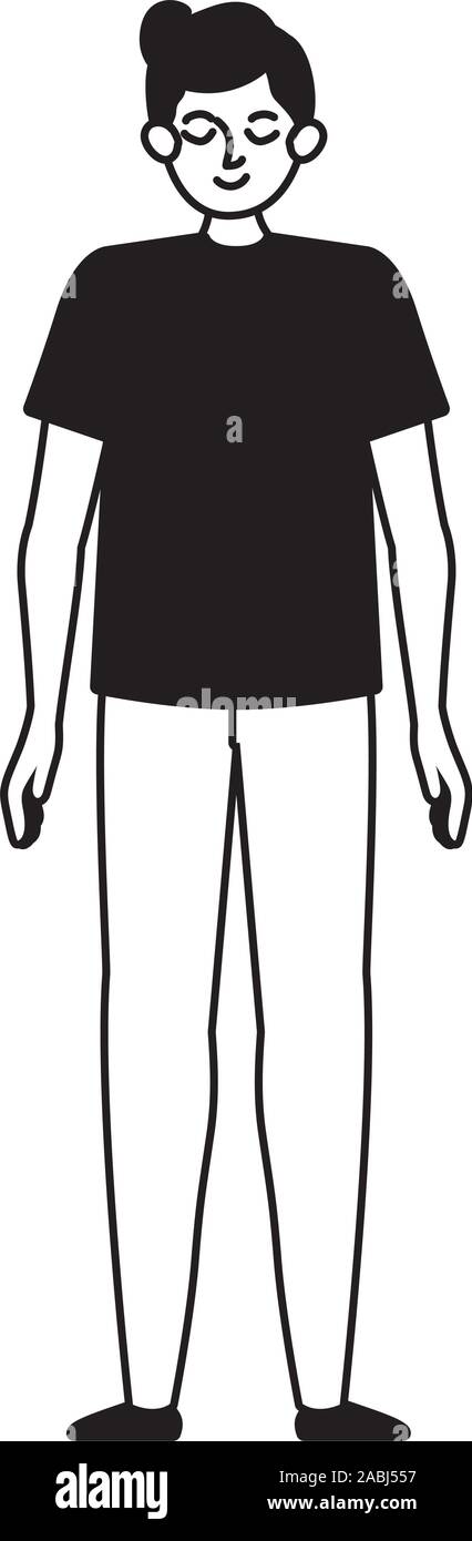Isolated avatar man vector design Stock Vector Image & Art - Alamy