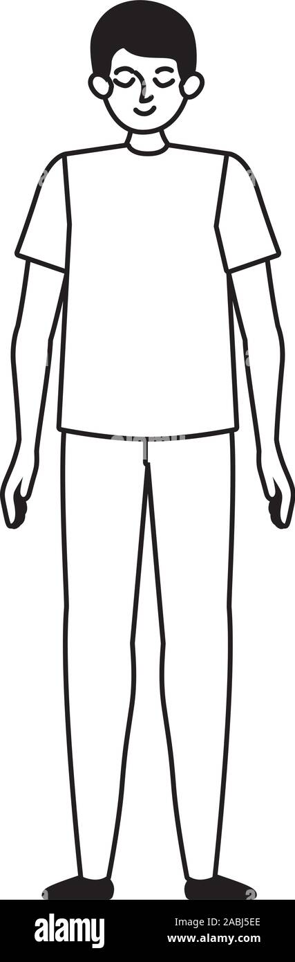 Isolated avatar man vector design Stock Vector Image & Art - Alamy