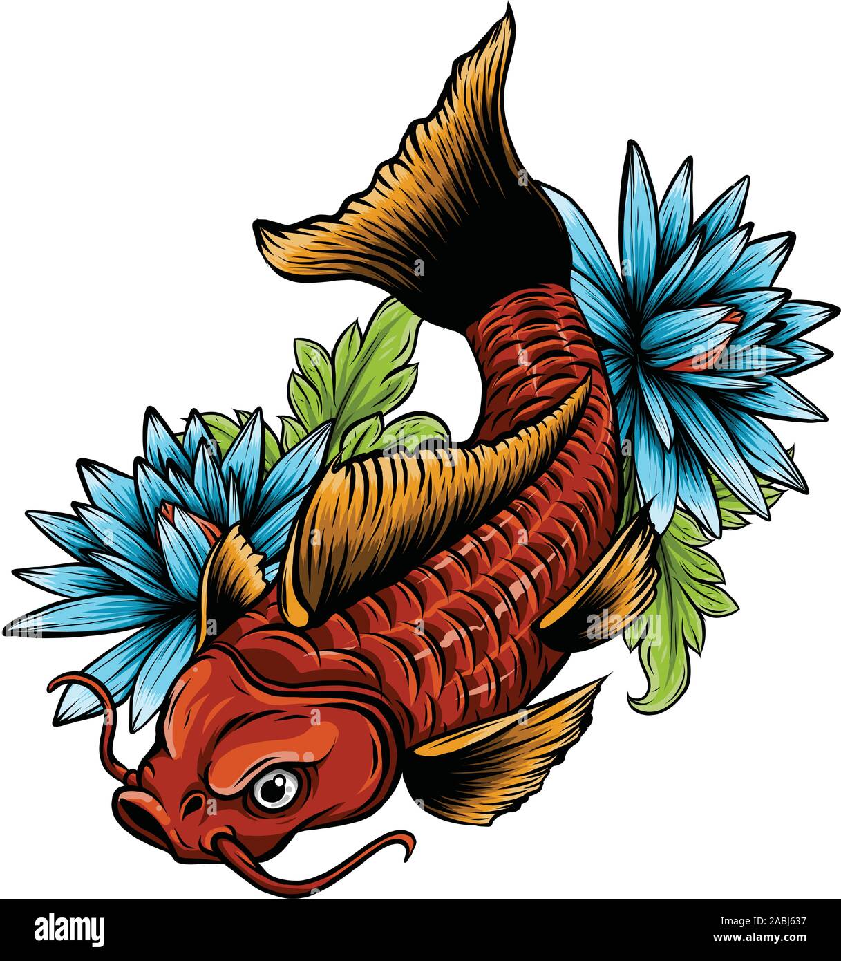Meaningful Koi Fish Tattoo Ideas  Designs  Tattoo Glee
