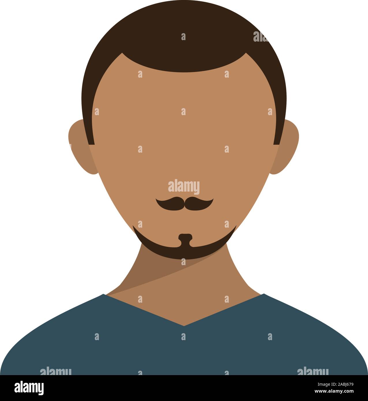 Isolated Man Head Vector Design Stock Vector Image & Art - Alamy