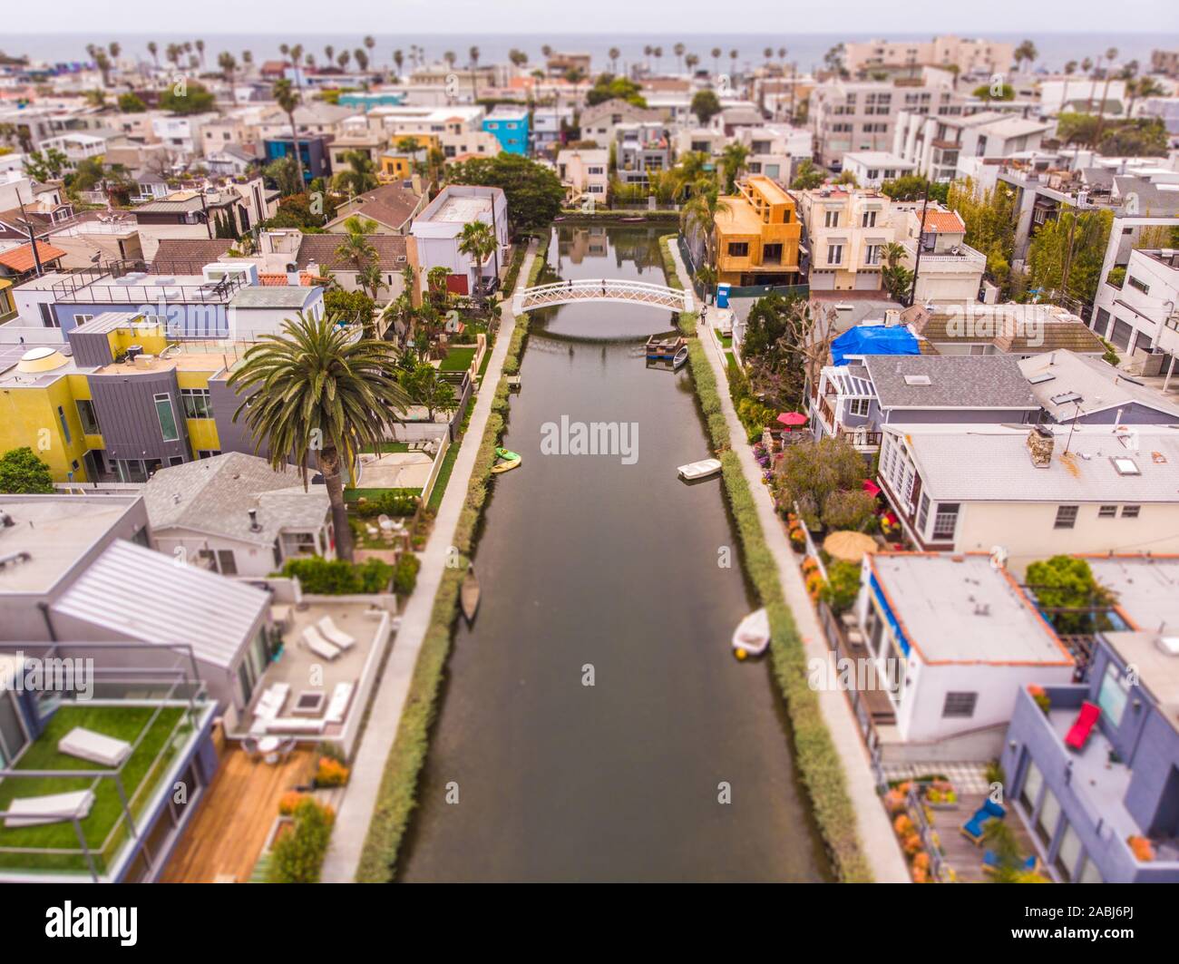 Venice beach los angeles aerial hi-res stock photography and images - Alamy