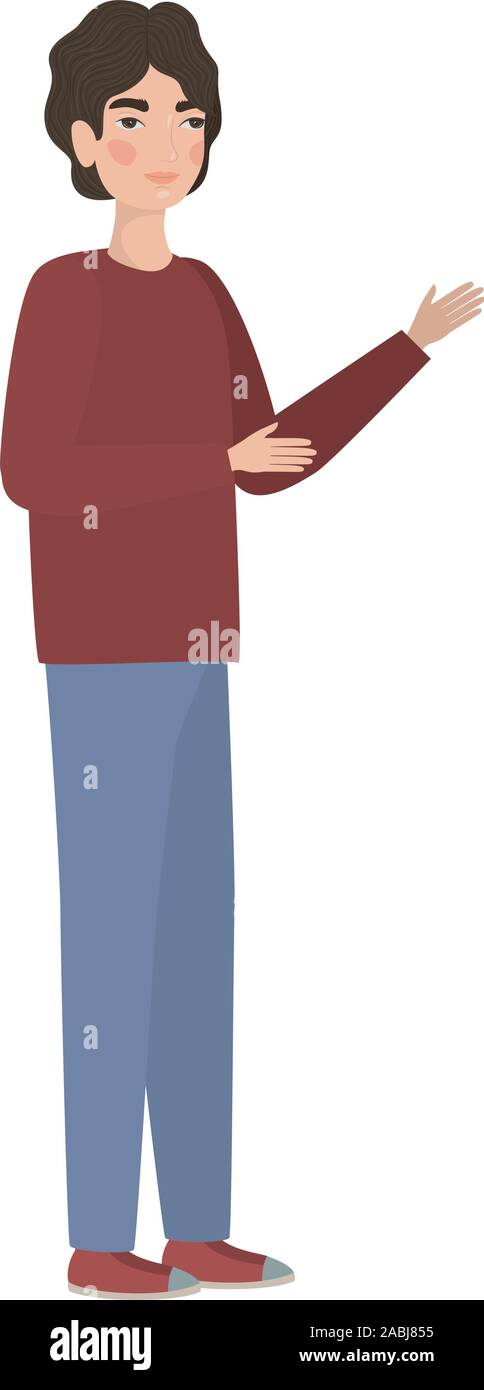 Cute man cartoon drawing vector design Stock Vector Image & Art - Alamy