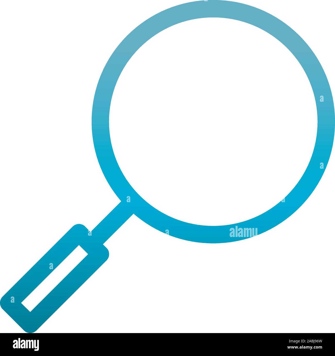searching user interface blue gradient vector illustration Stock Vector ...