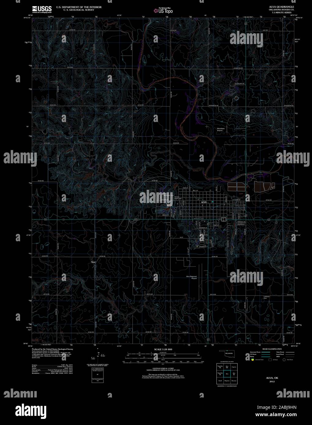 Alva map hires stock photography and images Alamy