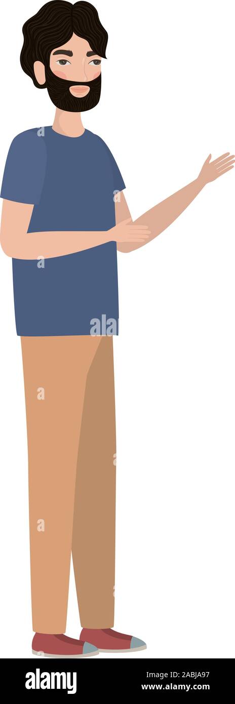 Cute man cartoon drawing vector design Stock Vector Image & Art - Alamy