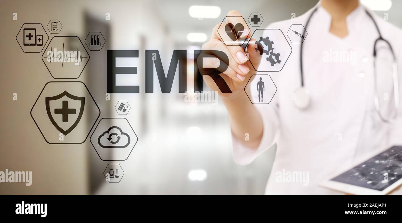 Electronic medical records system hi-res stock photography and images ...