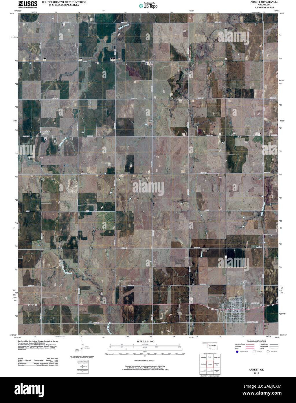oklahoma map hires stock photography and images Alamy