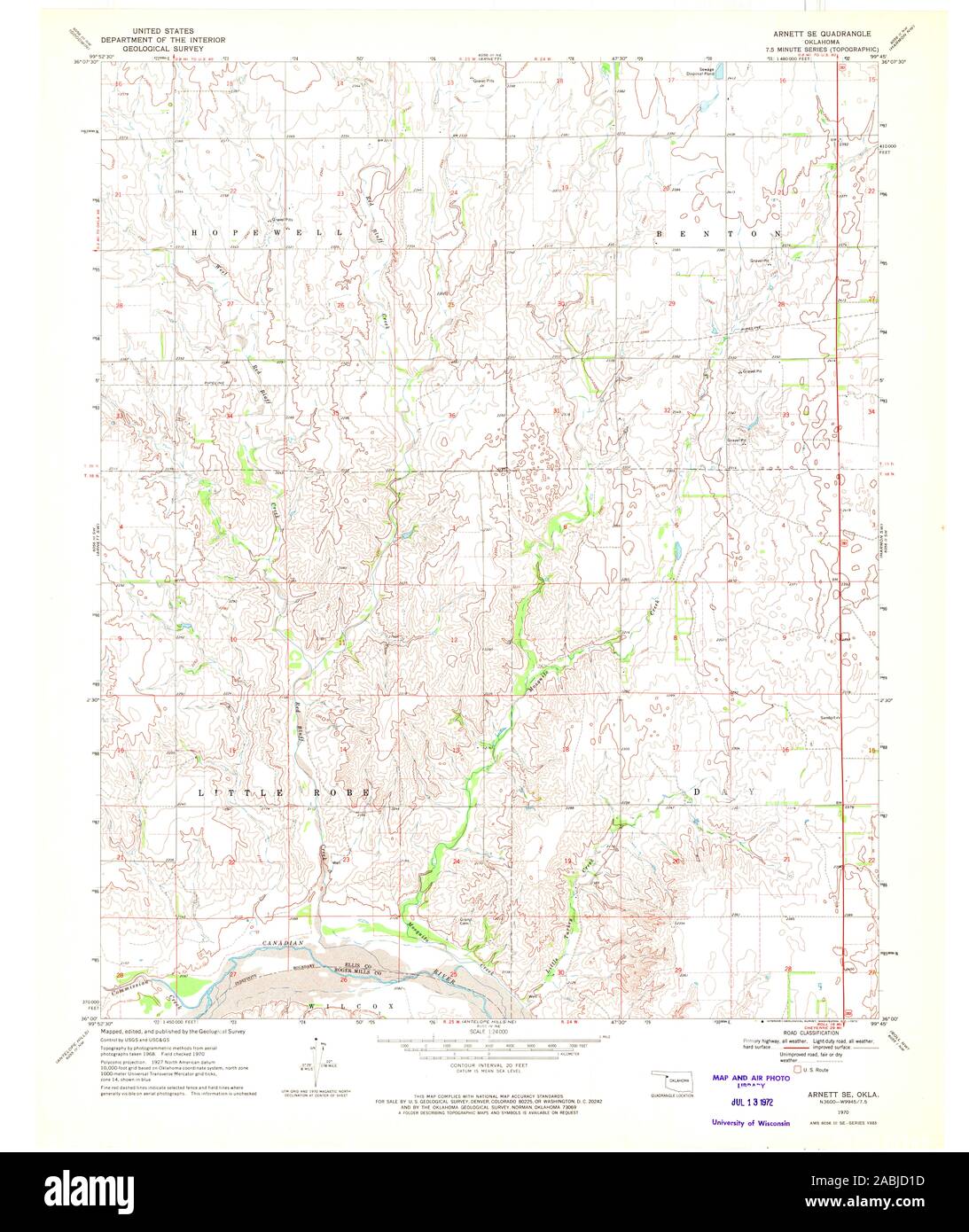 oklahoma map hires stock photography and images Alamy