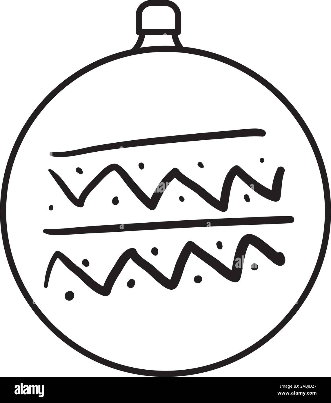 Merry christmas sphere vector design Stock Vector Image &amp; Art - Alamy
