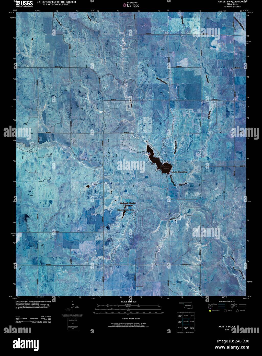 oklahoma map hires stock photography and images Alamy