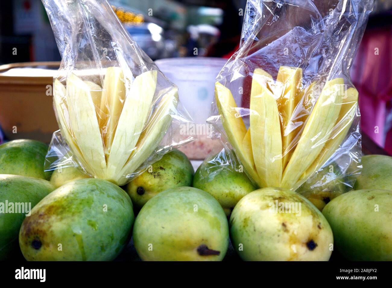 Sliced Indian Mango High Resolution Stock Photography and Images Alamy