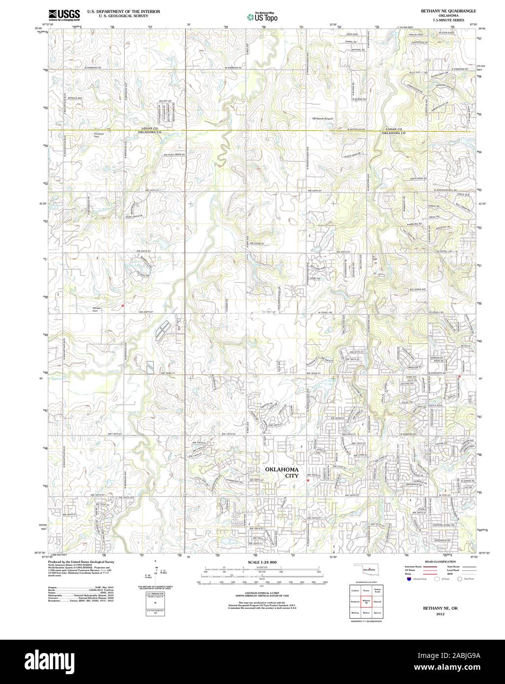 Bethany map Cut Out Stock Images & Pictures Alamy