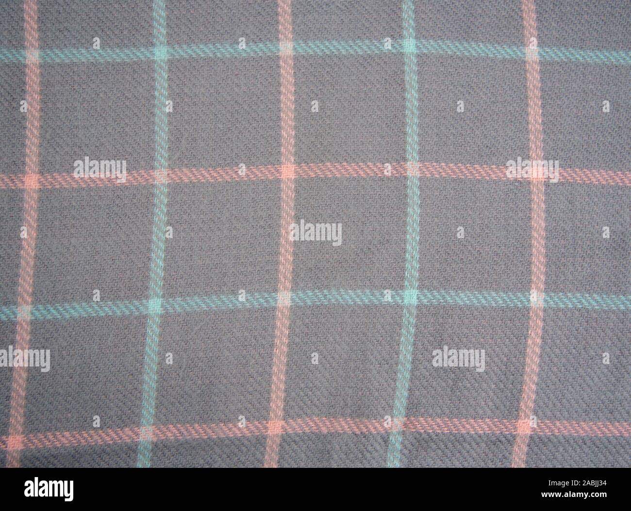 Gray striped background of plaid wool blanket Stock Photo Alamy