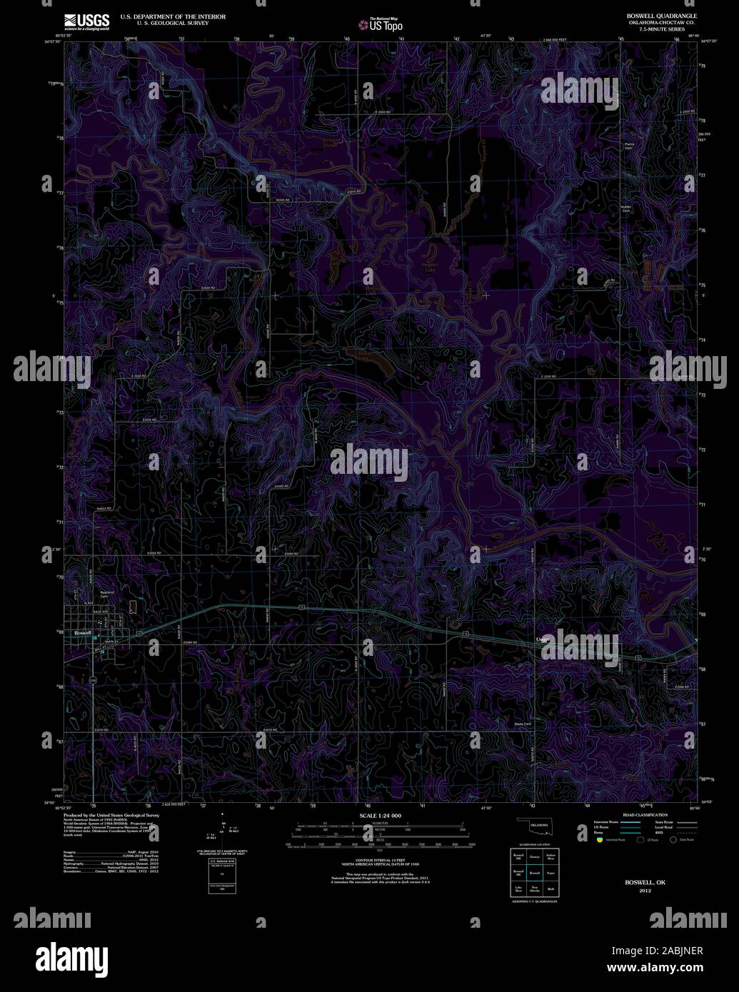 Boswell map hires stock photography and images Alamy