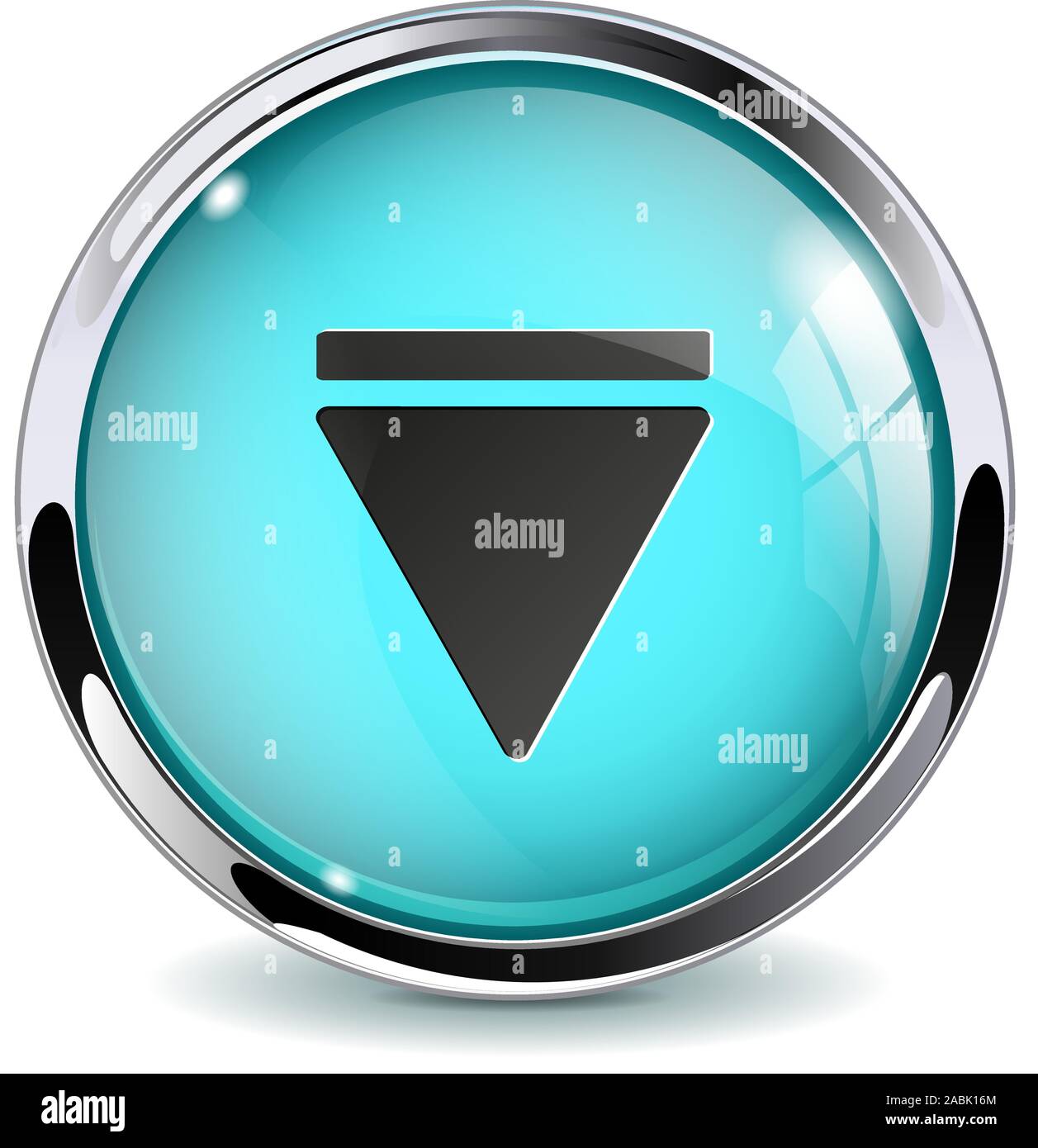 Button pause on white Stock Vector Images - Alamy