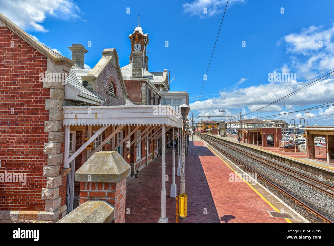 Muizenberg Station, Cape Town, Western Cape, South Africa Stock Photo