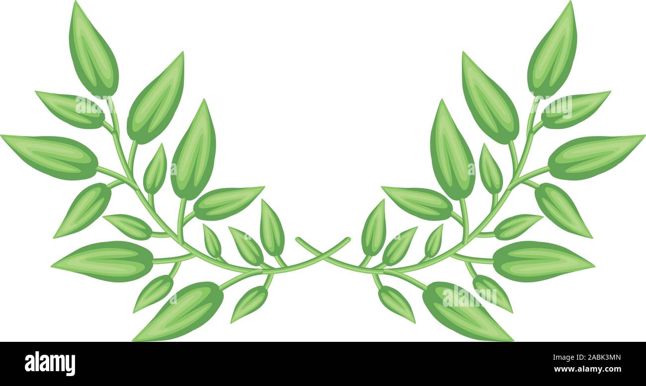 Isolated decoration wreath vector design Stock Vector Image & Art - Alamy