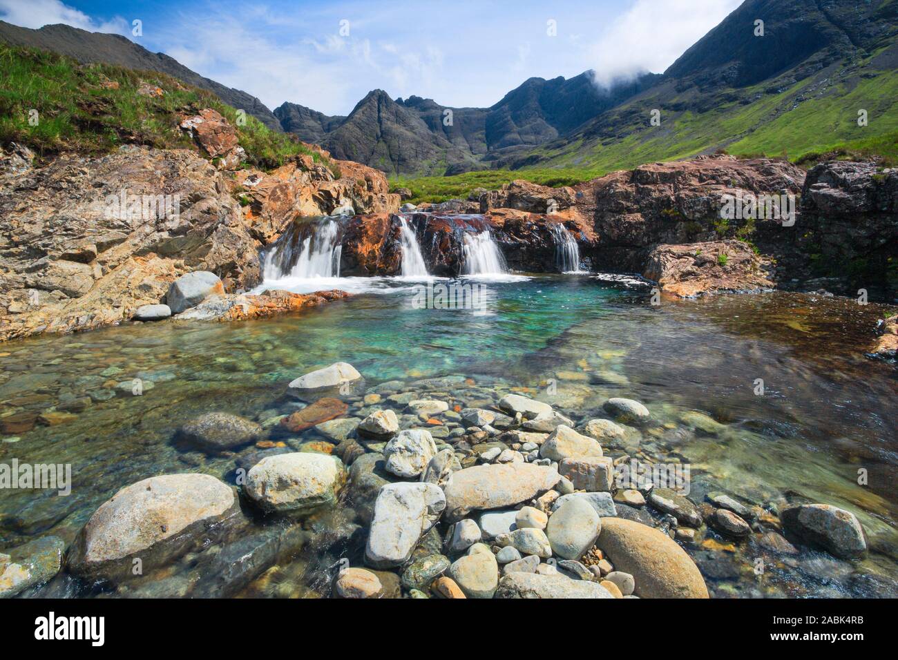 Fairy Pools, Isle of Skye, Scotland Stock Photo Alamy