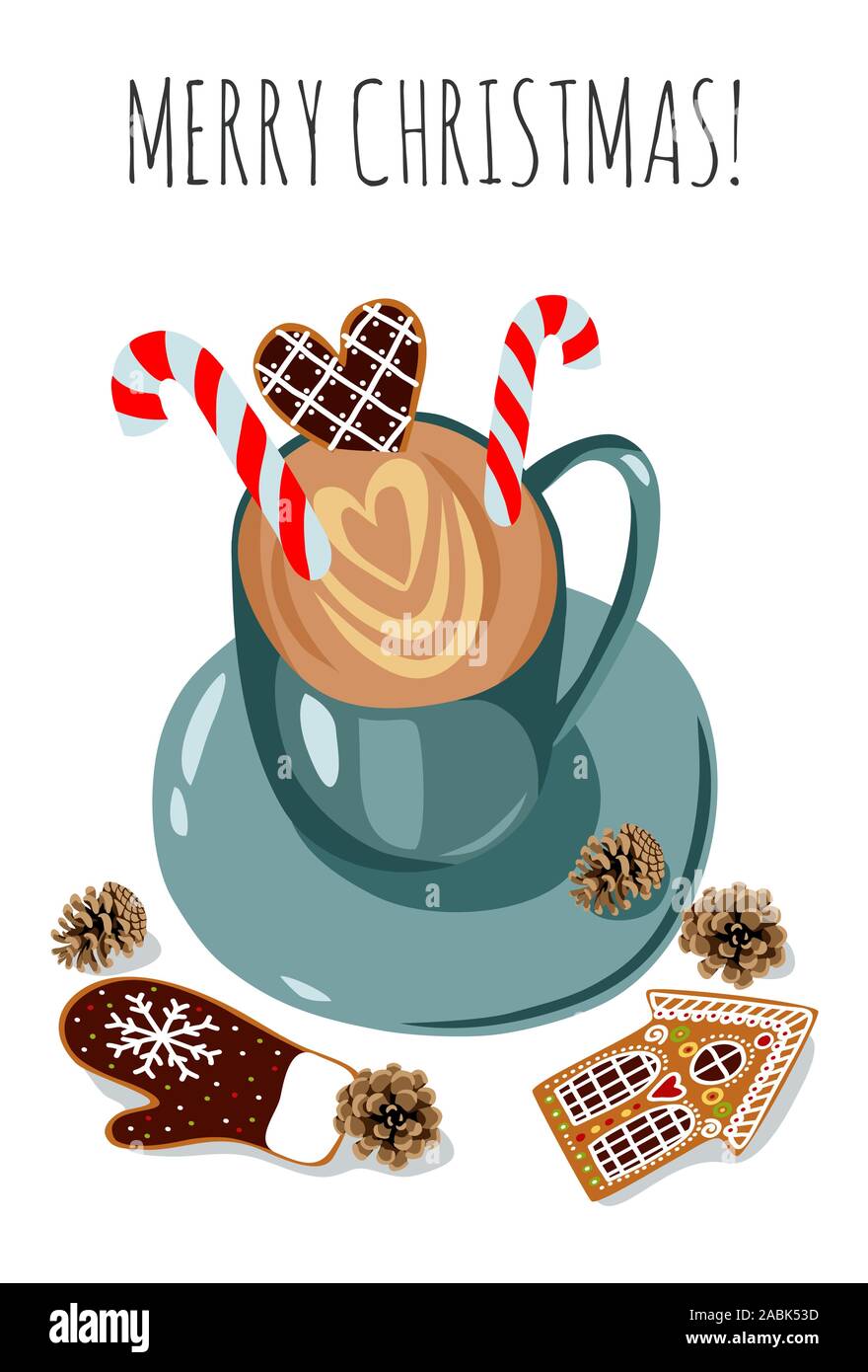 cookie and hot cocoa clipart