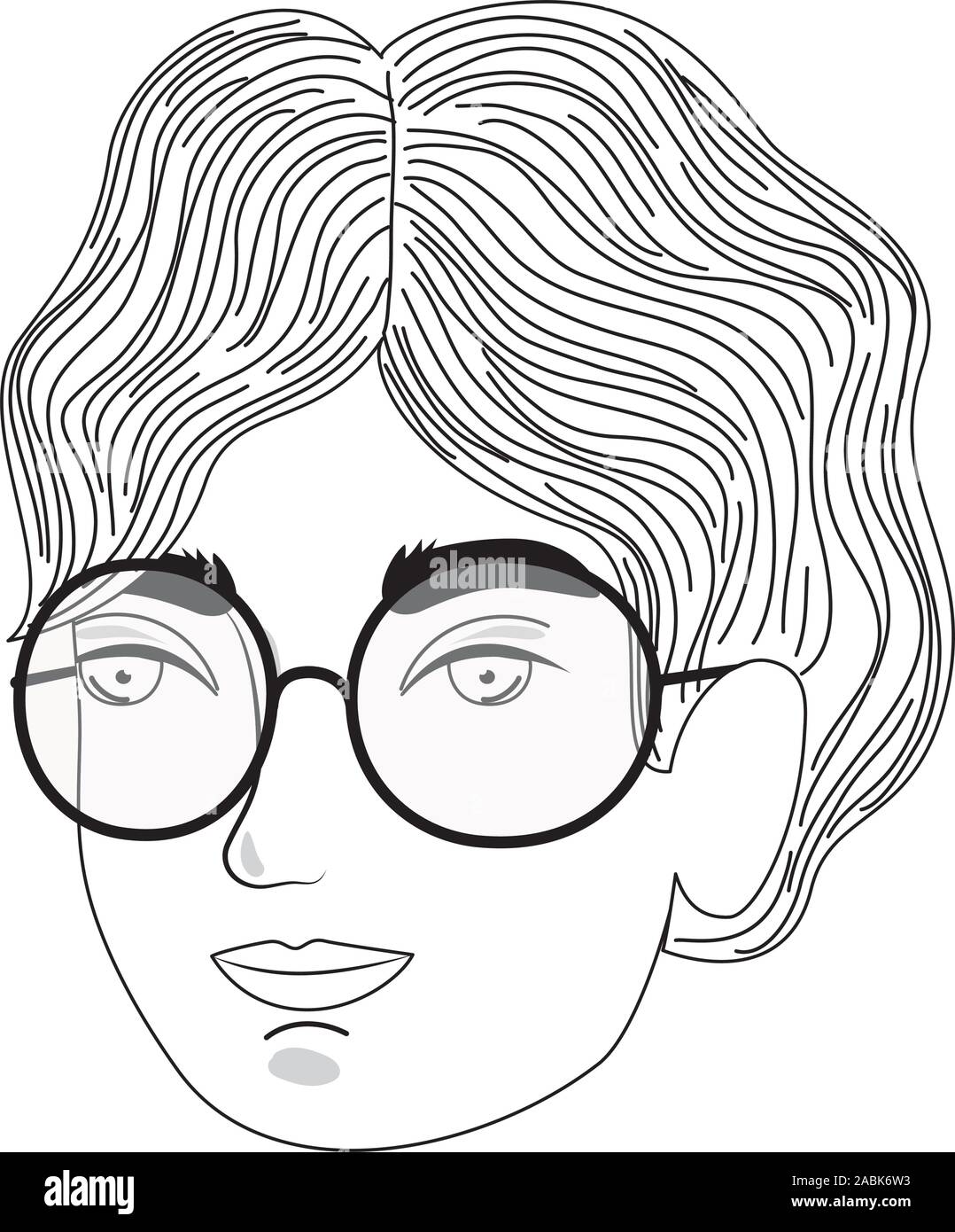 Cute man cartoon drawing vector design Stock Vector Image & Art Alamy