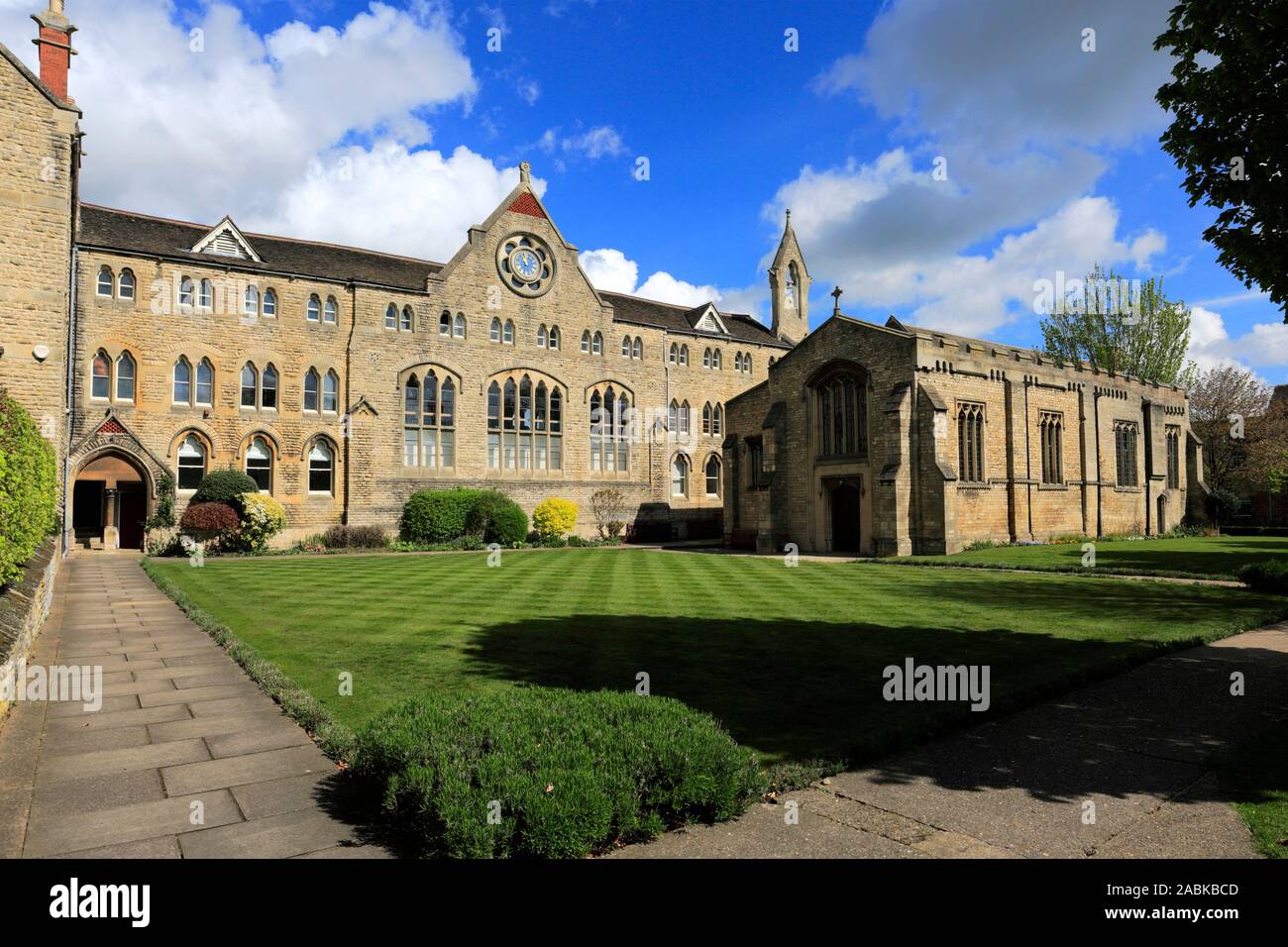 The Stamford School Chapel Stamford Town Lincolnshire England UK
