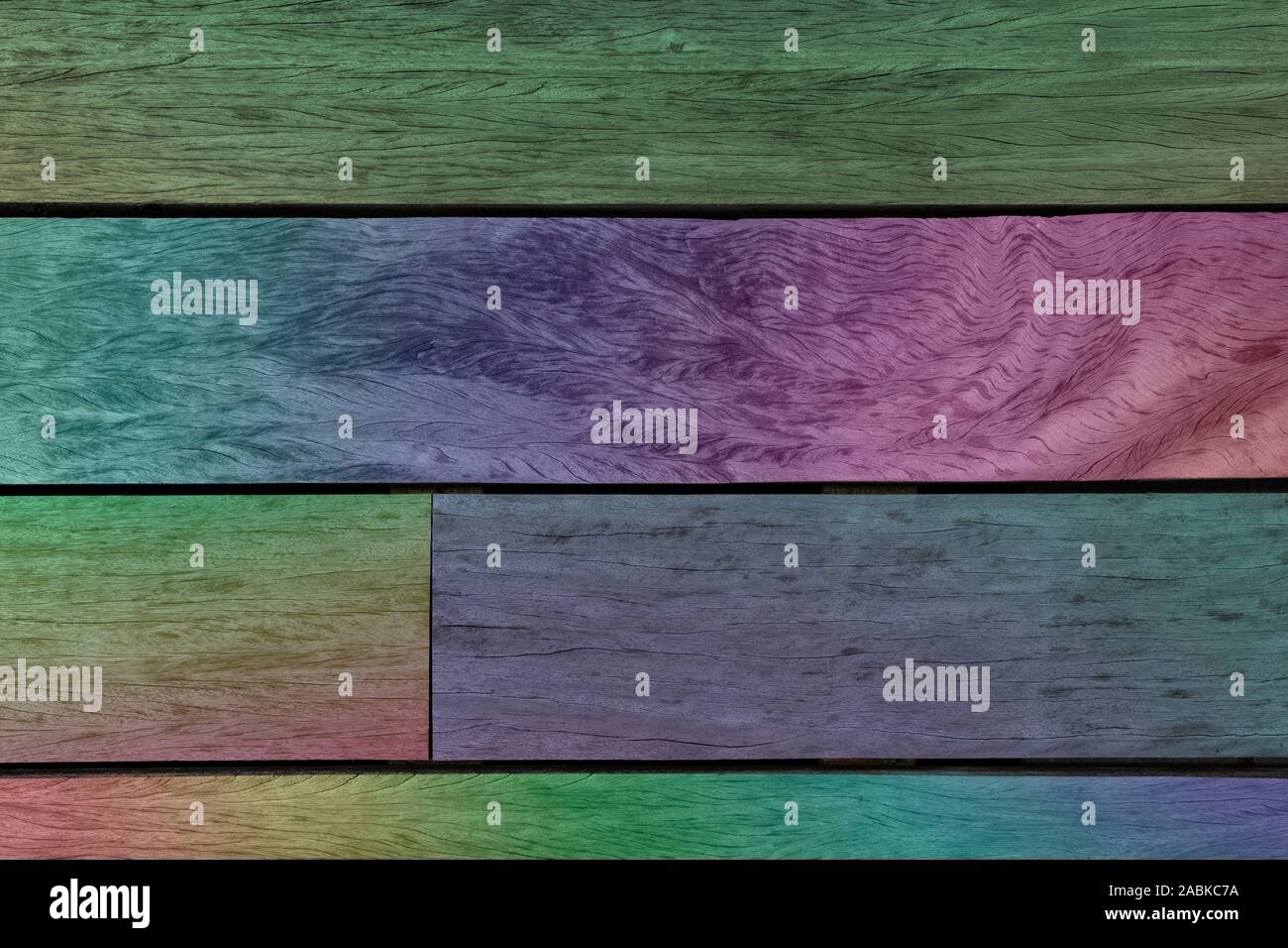 Wood Grain Texture Planks Panels With A Rainbow Effect Background Beautiful Pattern Bright Vibrant Colors Rustic Hardwood Background Wallpaper Stock Photo Alamy