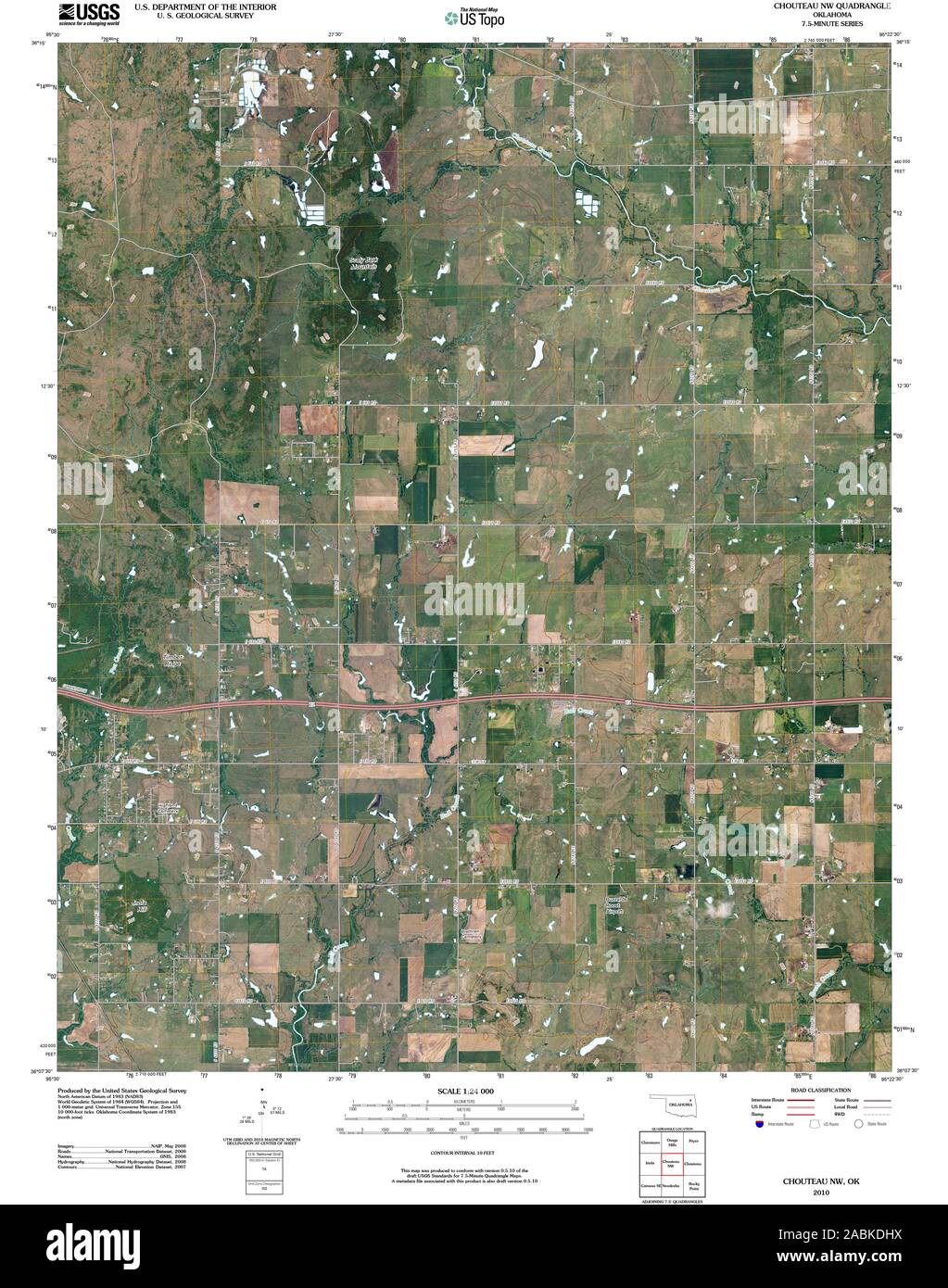 Map of chouteau hires stock photography and images Alamy