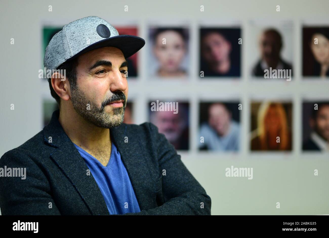 The actor Adnan Maral ("Turkish for beginners"), who has had his own