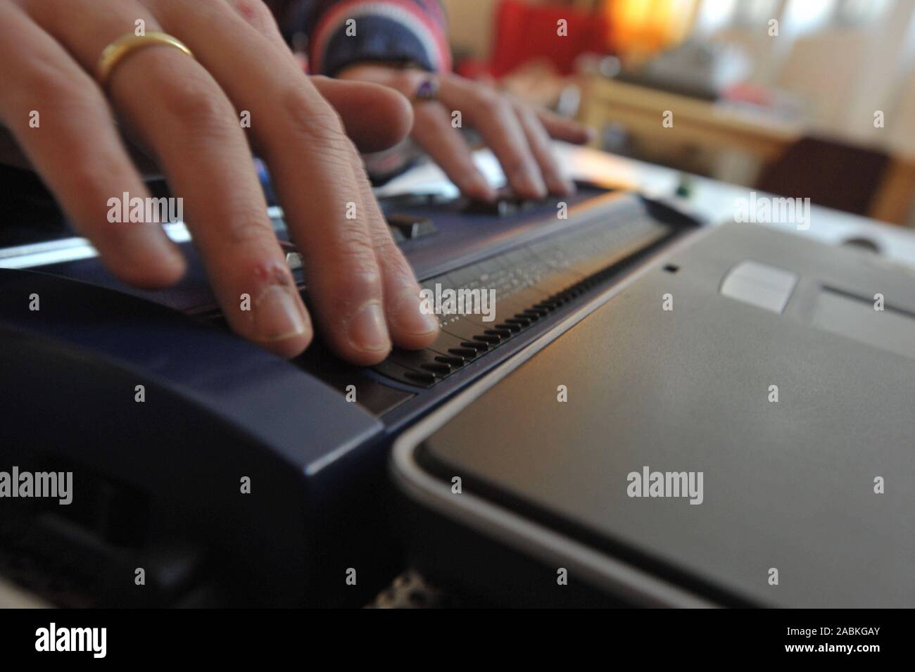 At the Centre for the Blind and Visually Impaired in Unterschleißheim