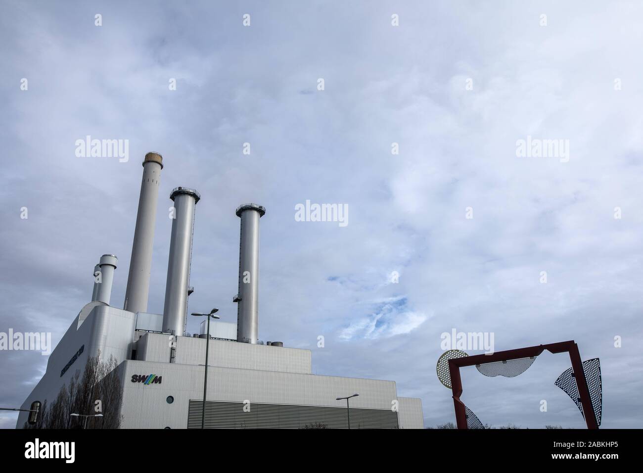 The South combined heat and power plant of Stadtwerke München (SWM) in