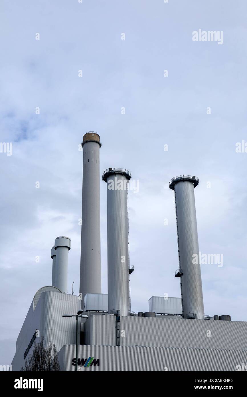 The South combined heat and power plant of Stadtwerke München (SWM) in