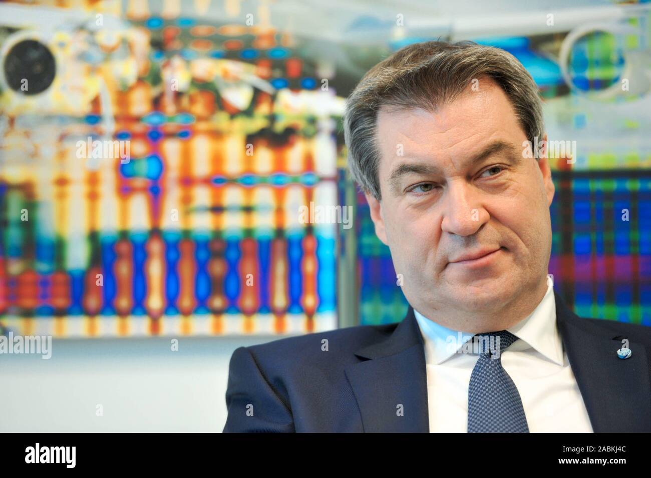 Markus Söder, Prime Minister of the Free State of Bavaria and newly ...