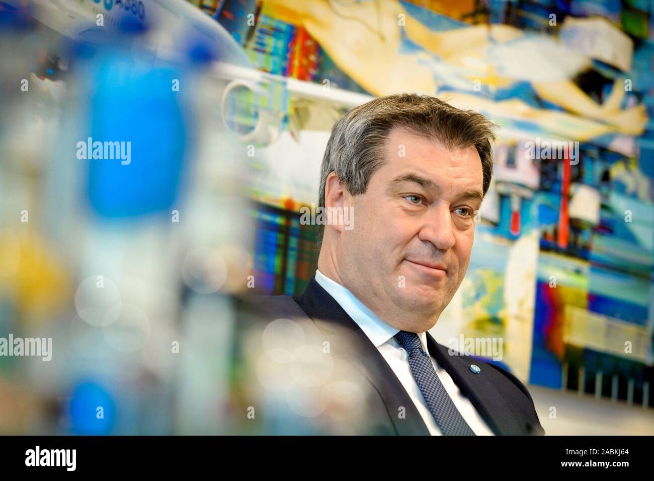 Markus Söder, Prime Minister of the Free State of Bavaria and newly ...