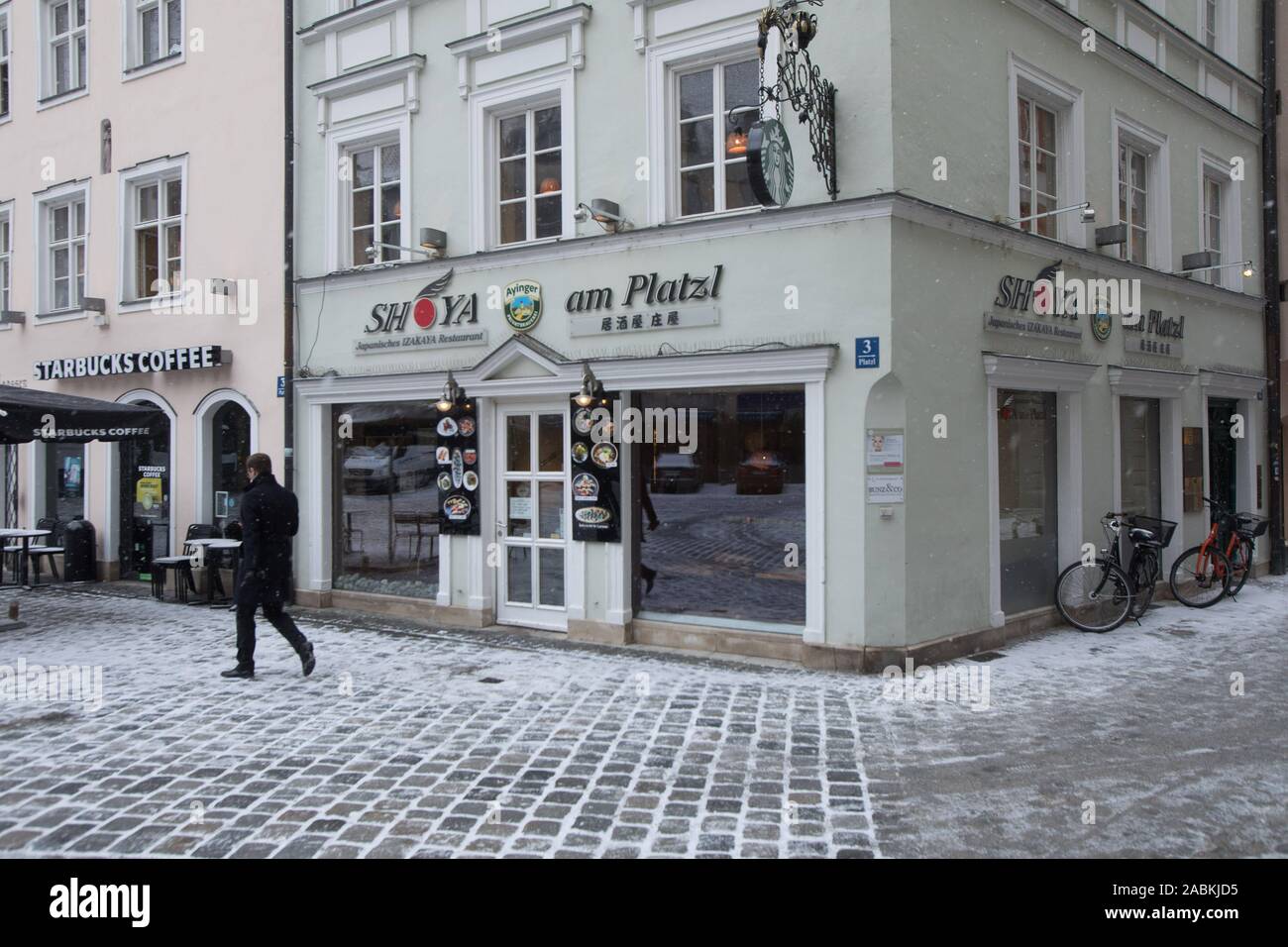 The Japanese restaurant "Shoya" at the Platzl in Munich. [automated