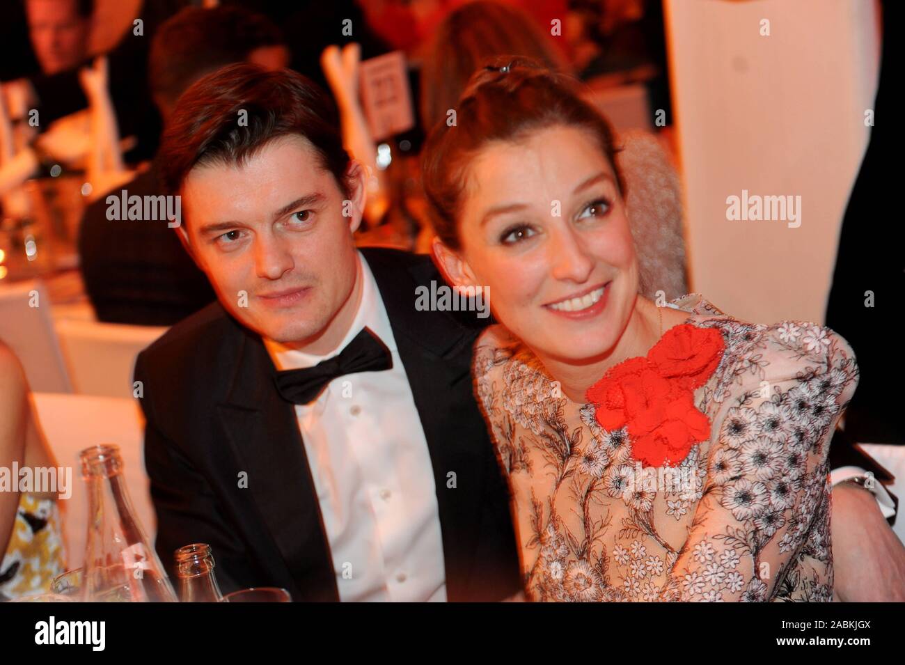 Sam Riley and Alexandra Maria Lara at the 46th German Film Ball at the Hotel Bayerischer Hof in Munich. [automated translation] Stock Photo
