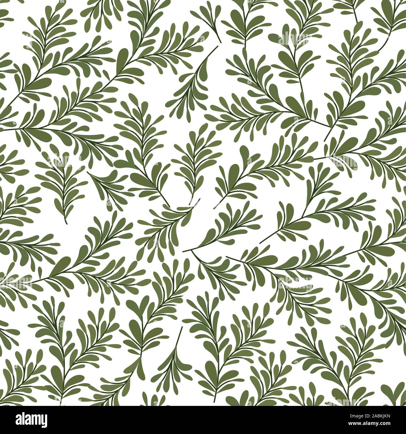 Isolated leaves background vector design Stock Vector Image & Art - Alamy