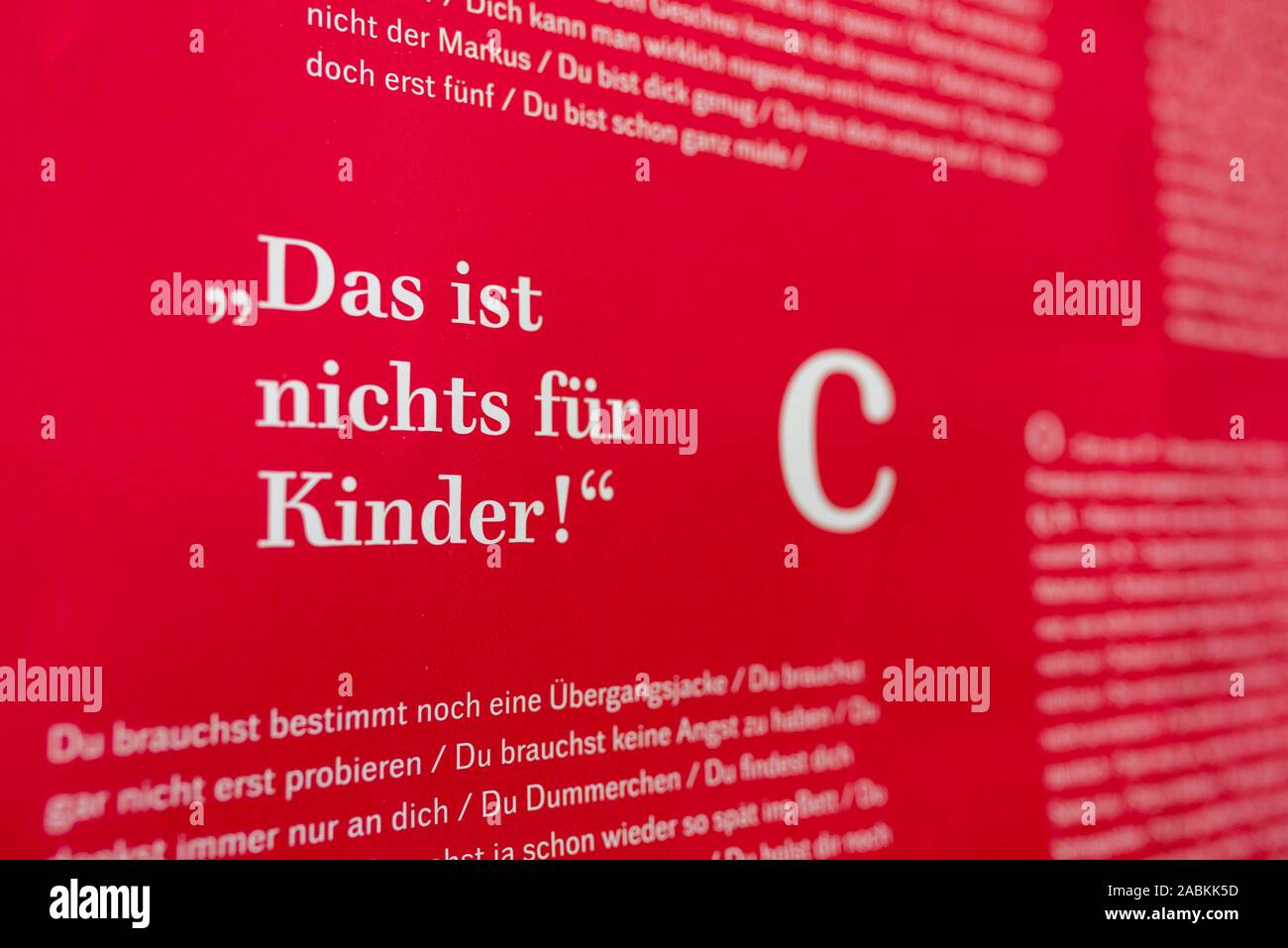 A Poster With Pedagogical Basic Rules Is Hanging In The Mauseburg Day Care Centre In Pullach Automated Translation Stock Photo Alamy