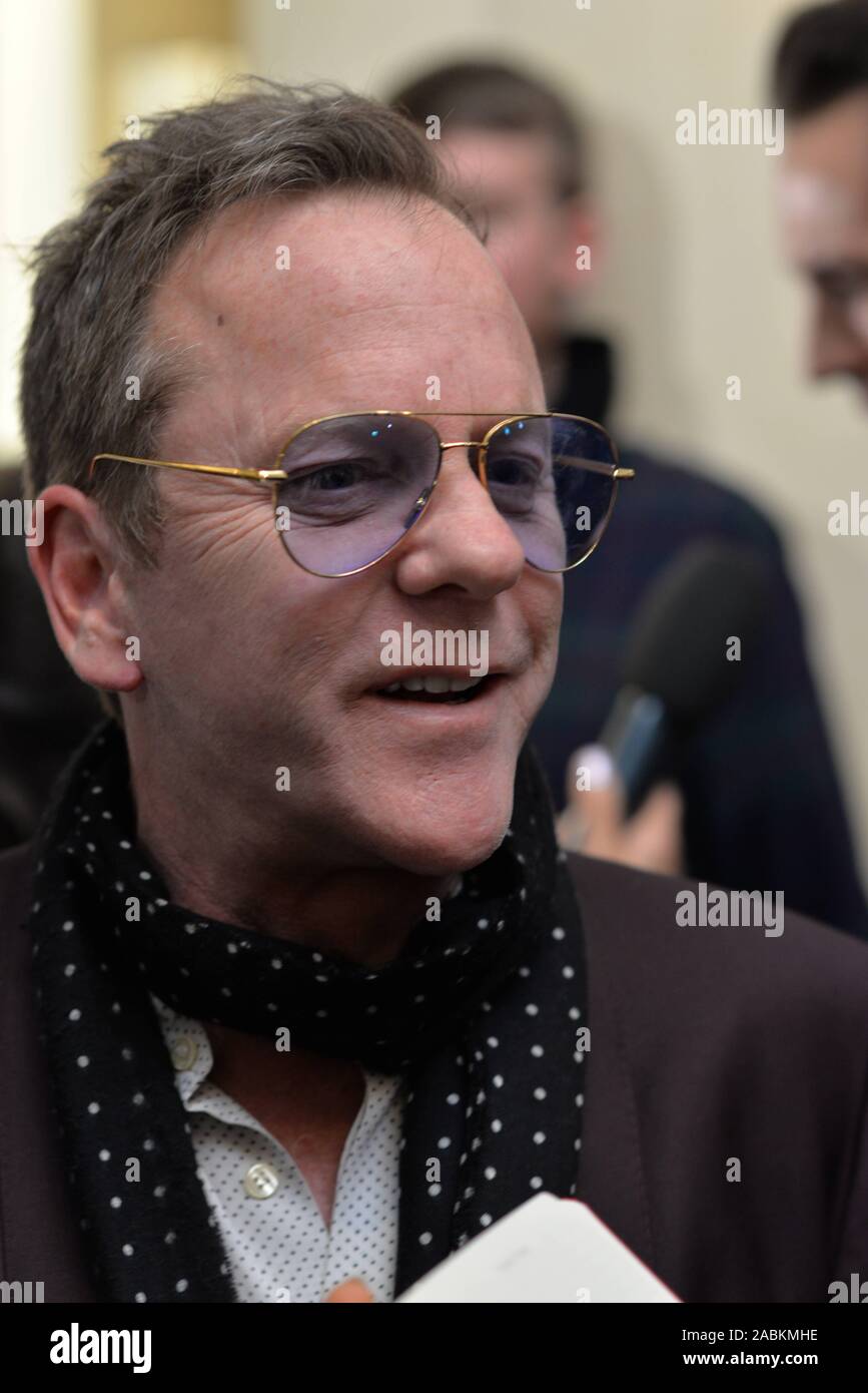 Actor Kiefer Sutherland at the award ceremony of the 'Best Brands Awards' in the ballroom of the hotel 'Bayerischer Hof'. [automated translation] Stock Photo