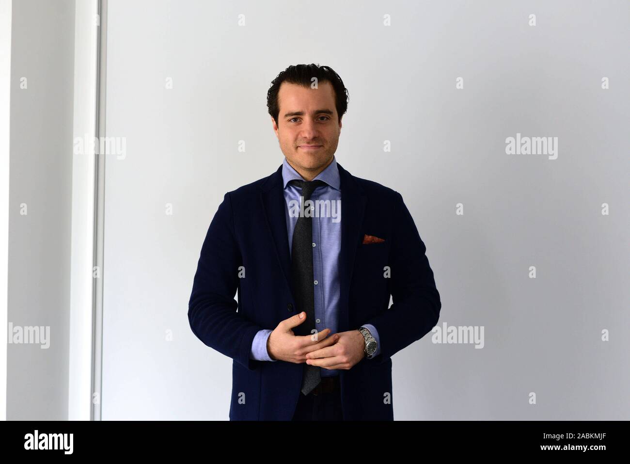 Leonard Wilhelmi Managing Director Of The Buchinger Wilhelmi Clinic On Lake Constance Automated Translation Stock Photo Alamy
