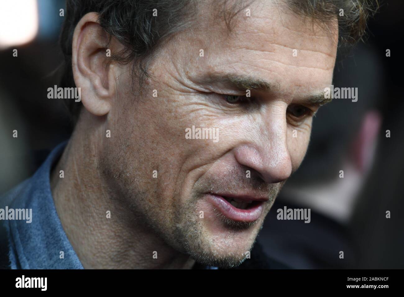 Former national goalkeeper Jens Lehmann at the film premiere of 'Trautmann' at the Munich Malthäserkino. [automated translation] Stock Photo
