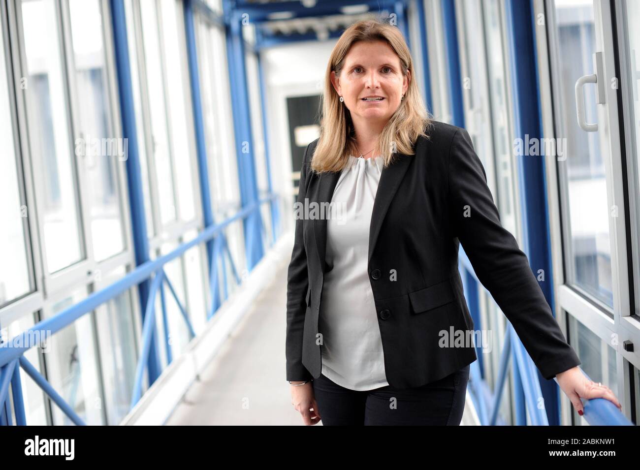 Nathalie Lepper, Head of the Department of Social Engagement in the Social Department of the City of Munich. [automated translation] Stock Photo