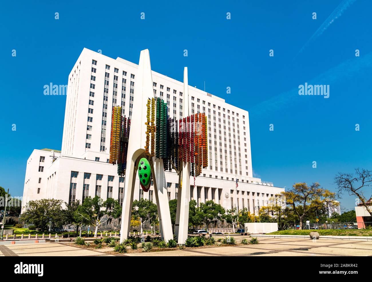 United States Court House in Los Angeles City Stock Photo - Alamy