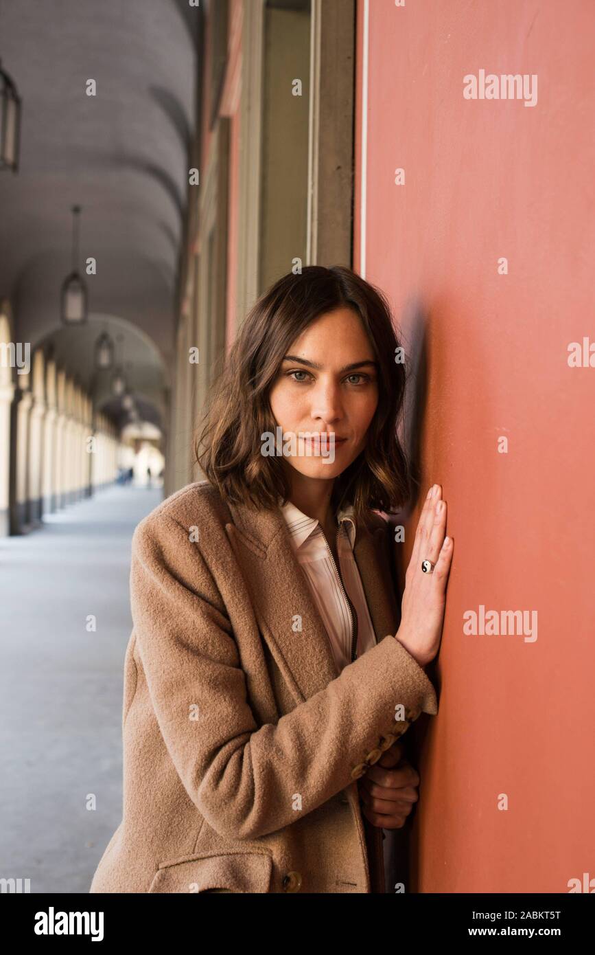 Alexa Chung, model, presenter and IT-girl from London in Munich. [automated  translation] Stock Photo - Alamy