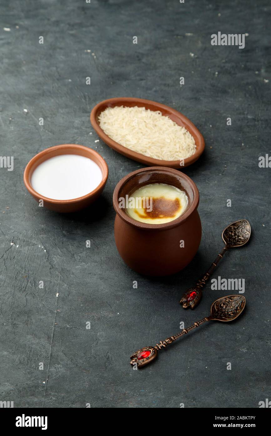 various food made from milk Stock Photo Alamy