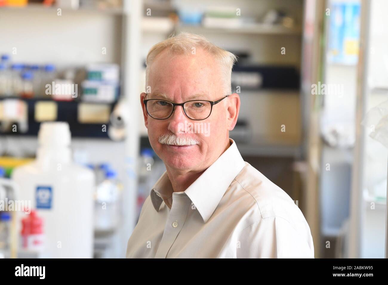 Prof. Ulrich Hartl, Director at the Max Planck Institute of Biochemistry in Martinsried and Head of the Department of Cellular Biochemistry. [automated translation] Stock Photo