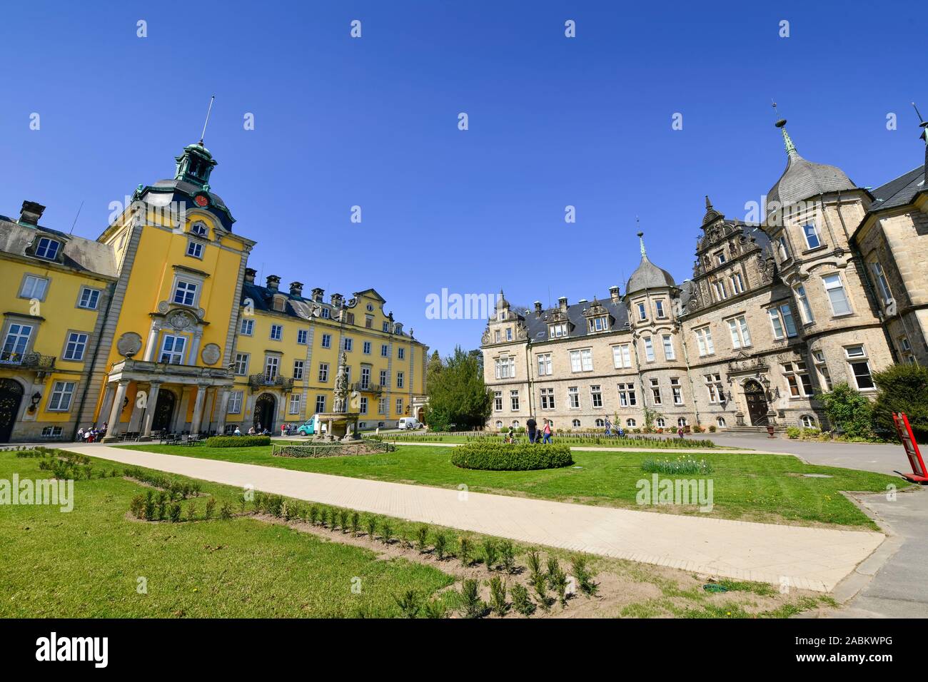 Schloß, Schloßplatz, Bückeburg, Niedersachsen, Deutschland Stock Photo