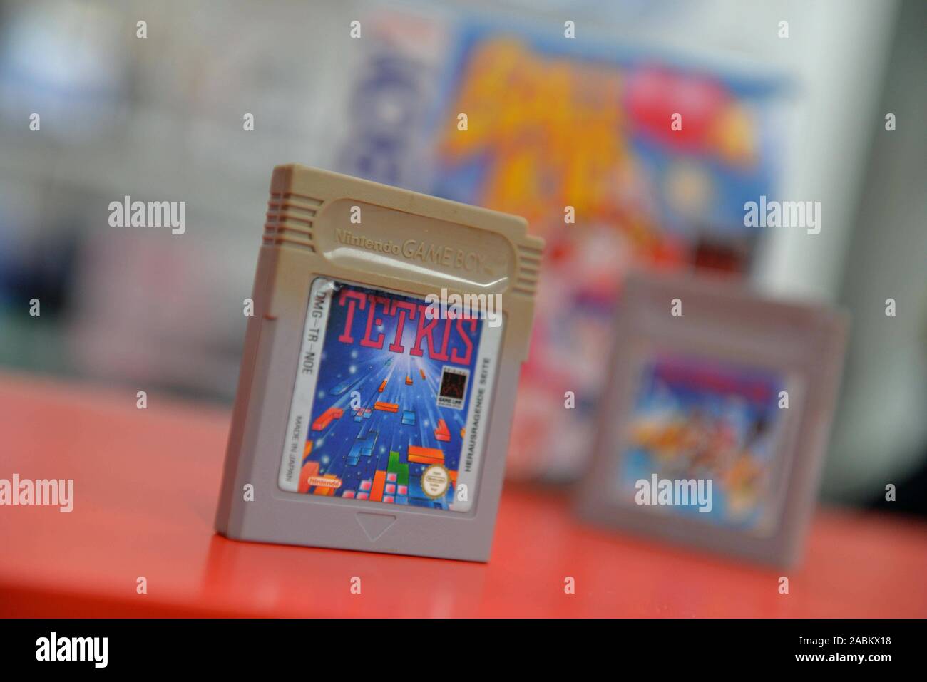 Christian Corre sells old computer games and game consoles in his secondhand shop "NipponDreams