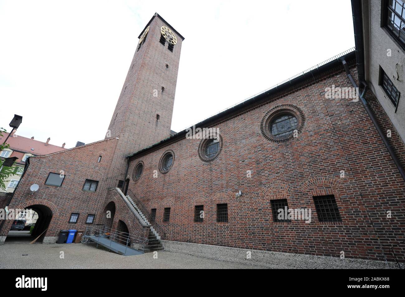 The Church of the Resurrection in Westend on Gollierstrasse. The church is to be opened for new uses. [automated translation] Stock Photo