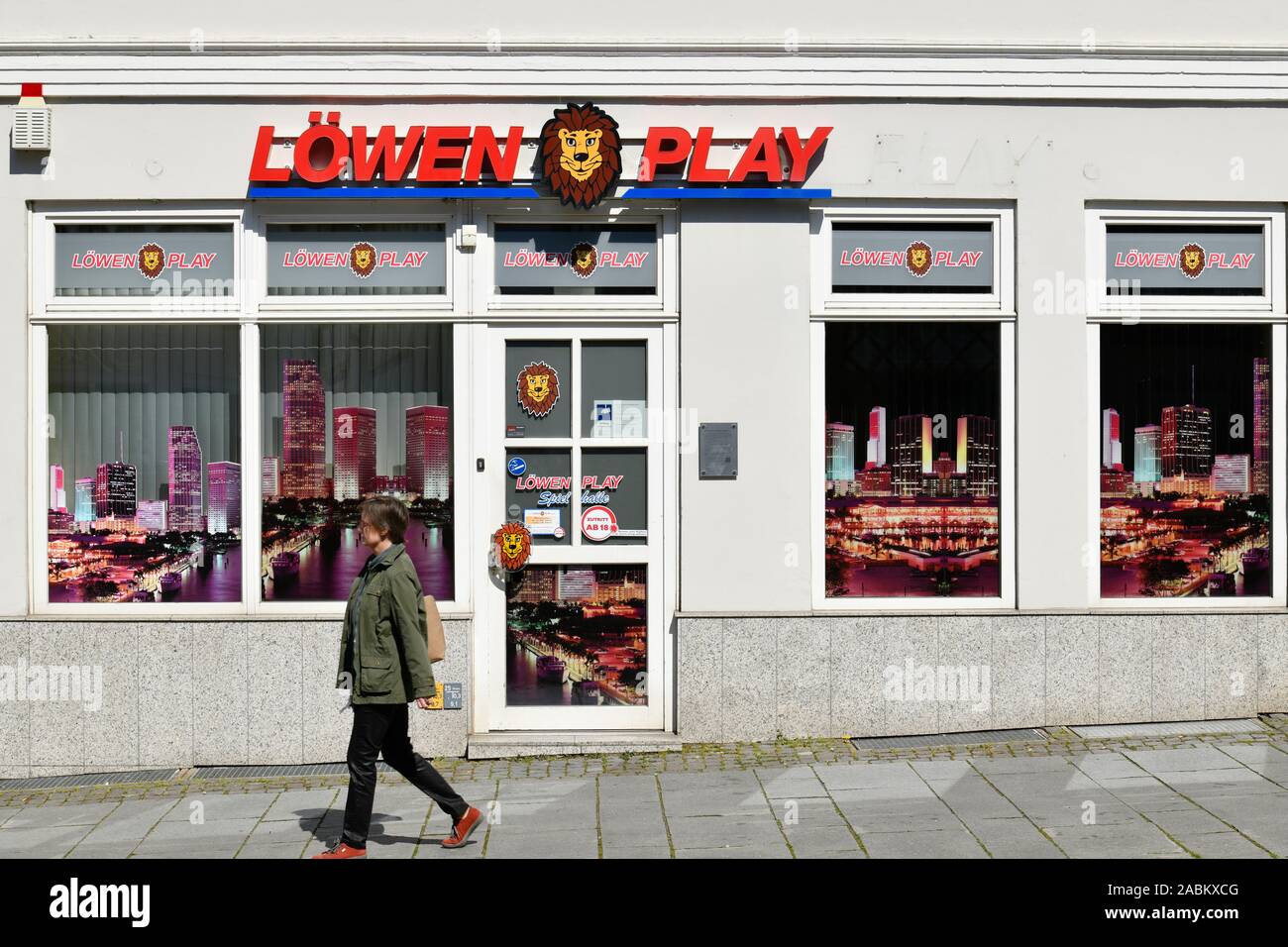 Spielcasino Löwenplay, Lange Straße, Bückeburg, Niedersachsen, Deutschland Stock Photo