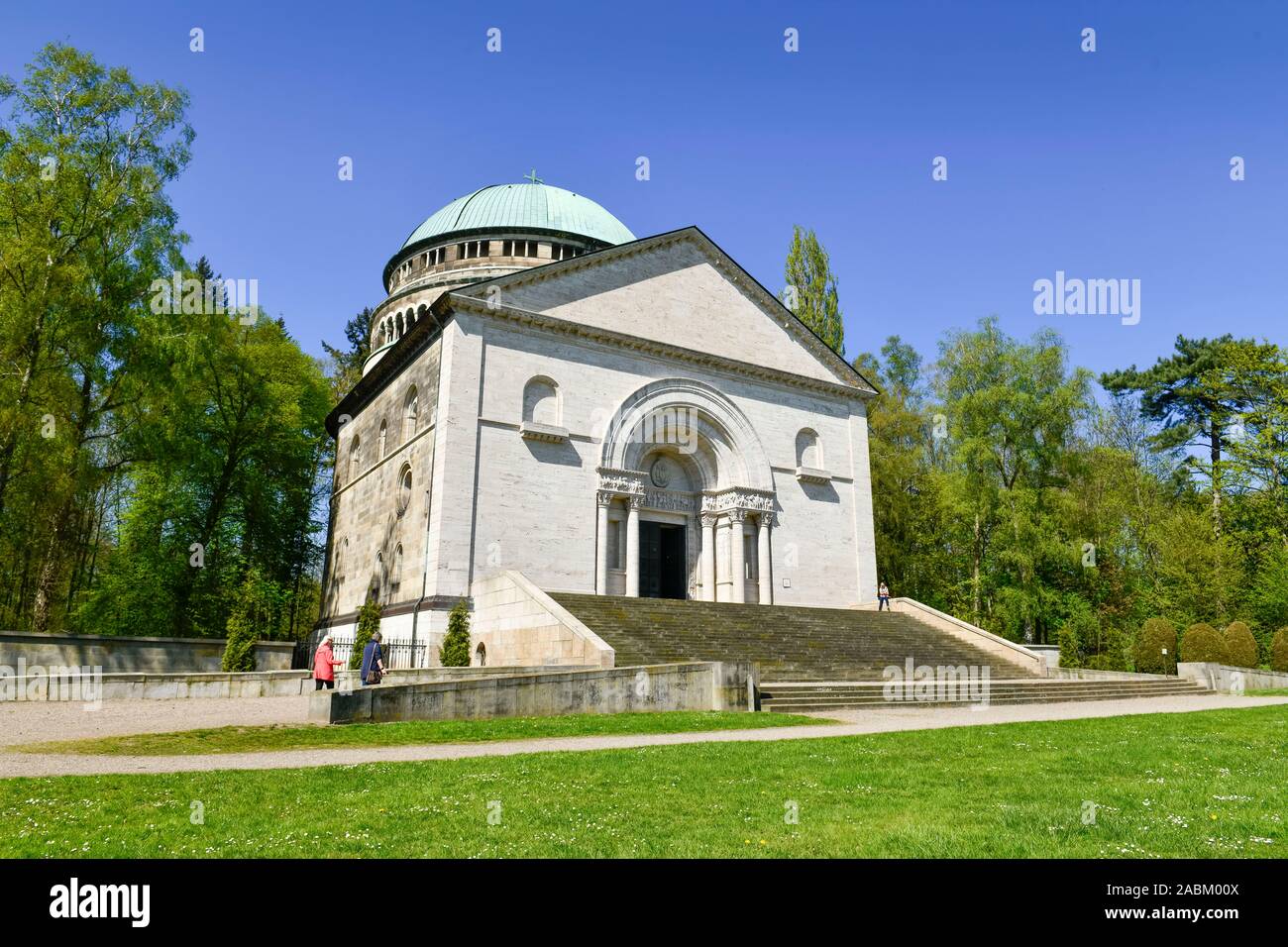 Mausoleum, Richard-Sahla-Straße, Bückeburg, Niedersachsen, Deutschland Stock Photo